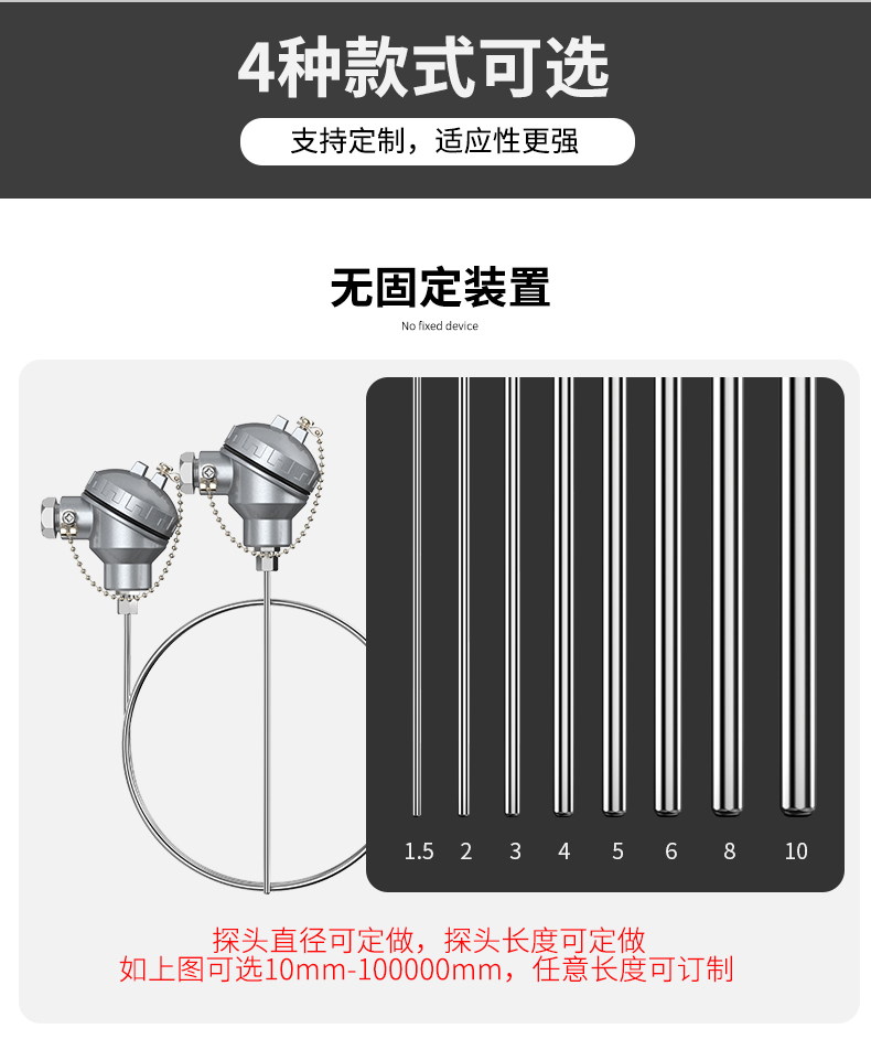 鎧裝熱電偶-阻10_http://m.ttwn.com.cn_溫度儀表_第7張